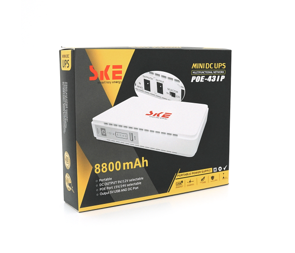 Джерело безперебійного живлення SEVEN Systems UPS-7960 black 60W LiFePO4 з регулюванням вихідної напруги (29190485) - фото 5 Джерело безперебійного живлення SEVEN Systems UPS-7960 black 60W LiFePO4 з регулюванням вихідної напруги (29190485) - фото 5