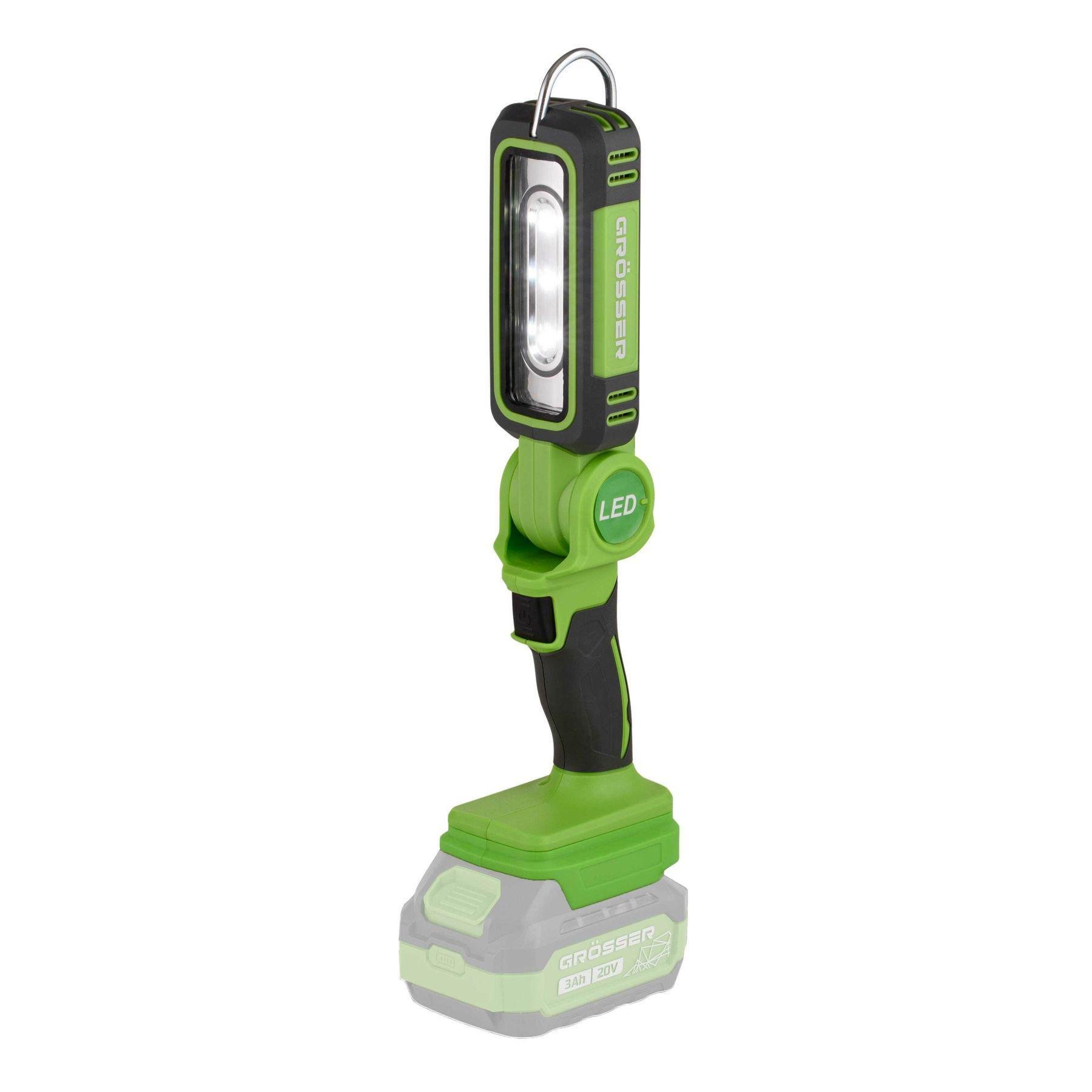 Фонарь аккумуляторный светодиодный Grosser GED 500 без АКБ и ЗУ