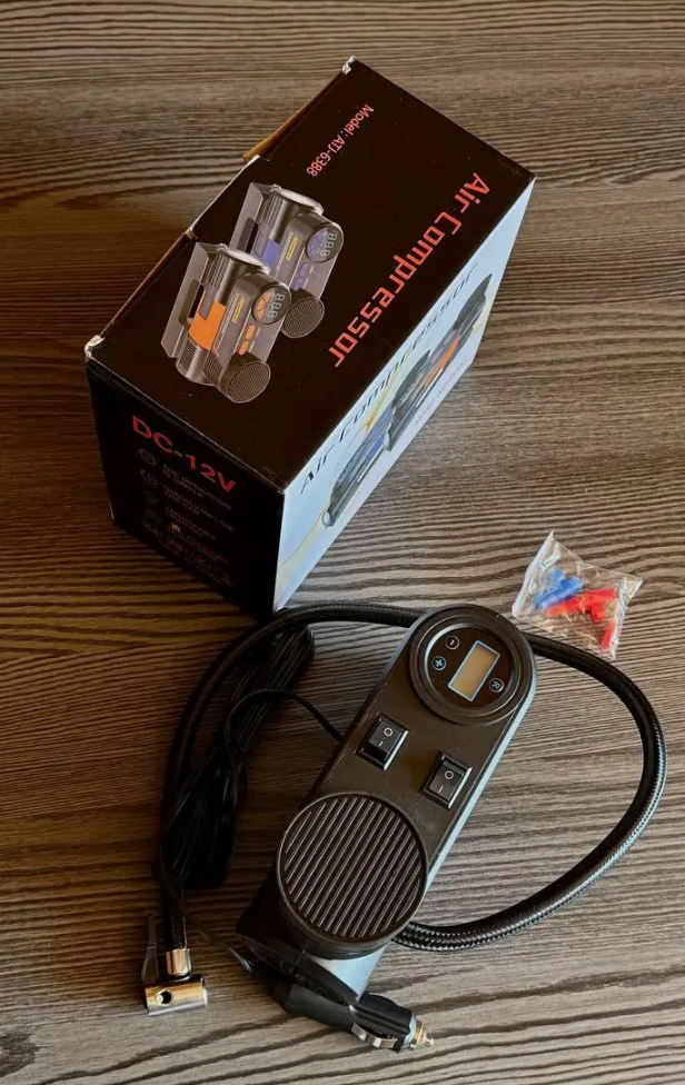 Автомобільний компресор для закачування шин від прикурювача - фото 6