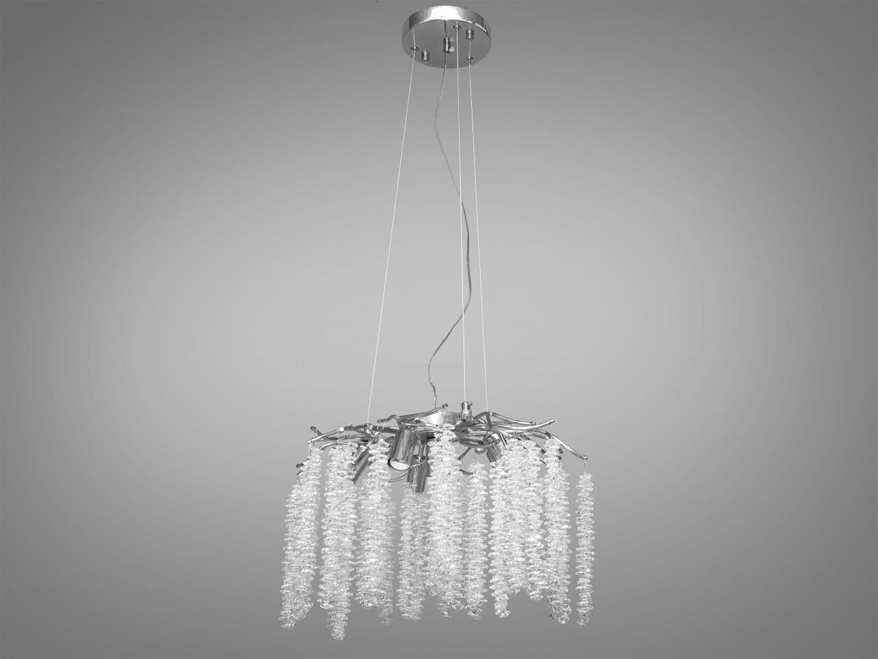 Люстра хрустальная в спальню 605-450CH-LS Глициния на 6 ламп Хром (2173821687) Люстра хрустальная в спальню 605-450CH-LS Глициния на 6 ламп Хром (2173821687)