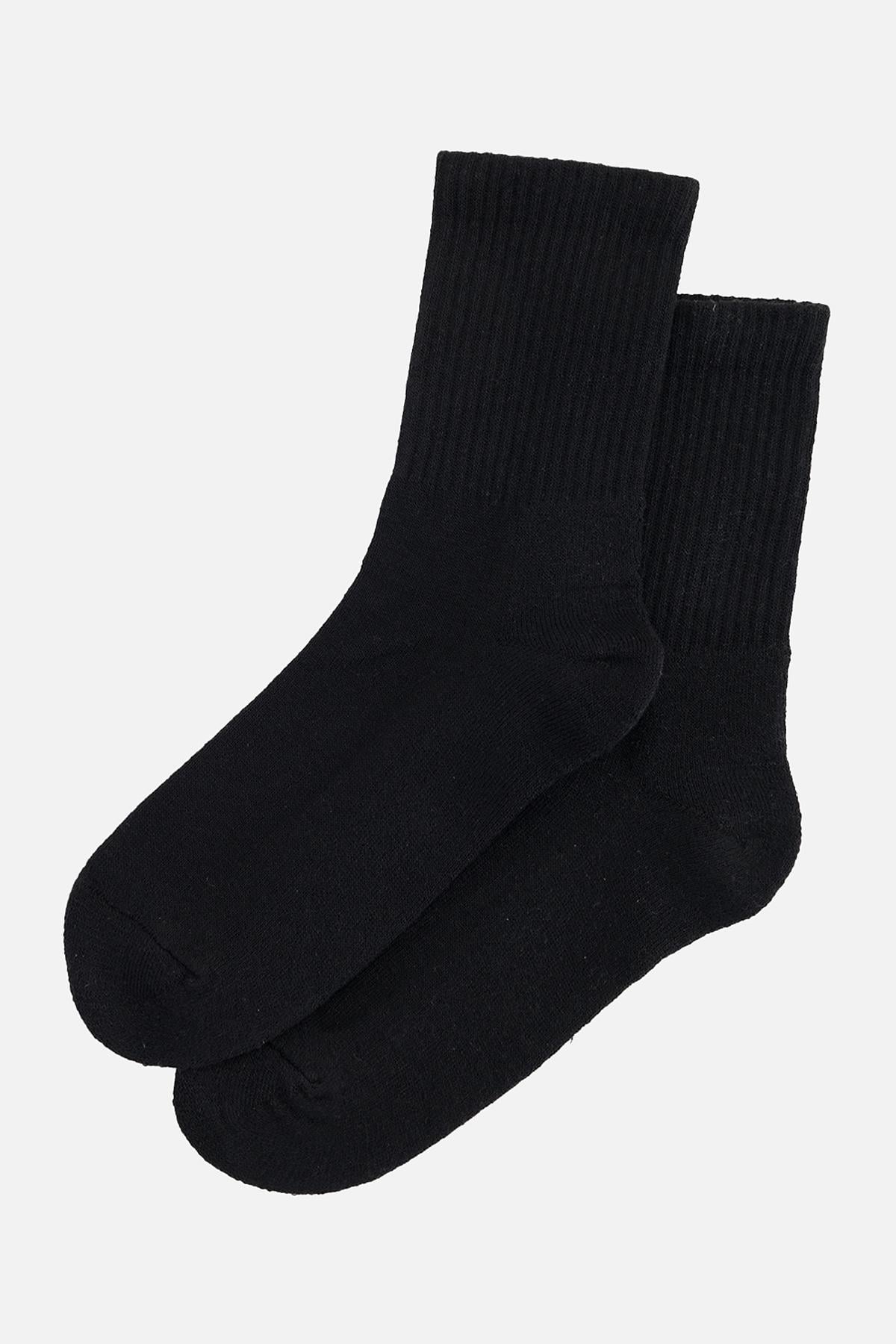 Носки высокие женские Yuki ЦБ-00263528 р. 35-38 Черный (SKT001029056)