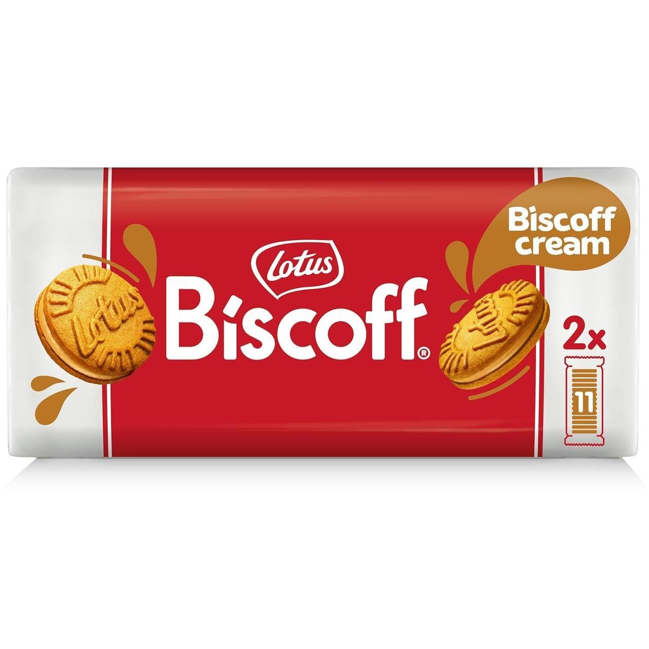 Печенье Lotus Biscoff Cream Sandwich Cookies 220 г (2576915889)