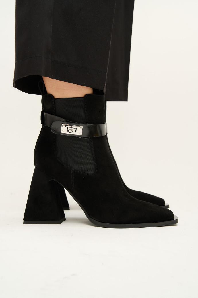 Ботильйони жіночі Fabio Monelli р. 36 Чорний (180664) - фото 2