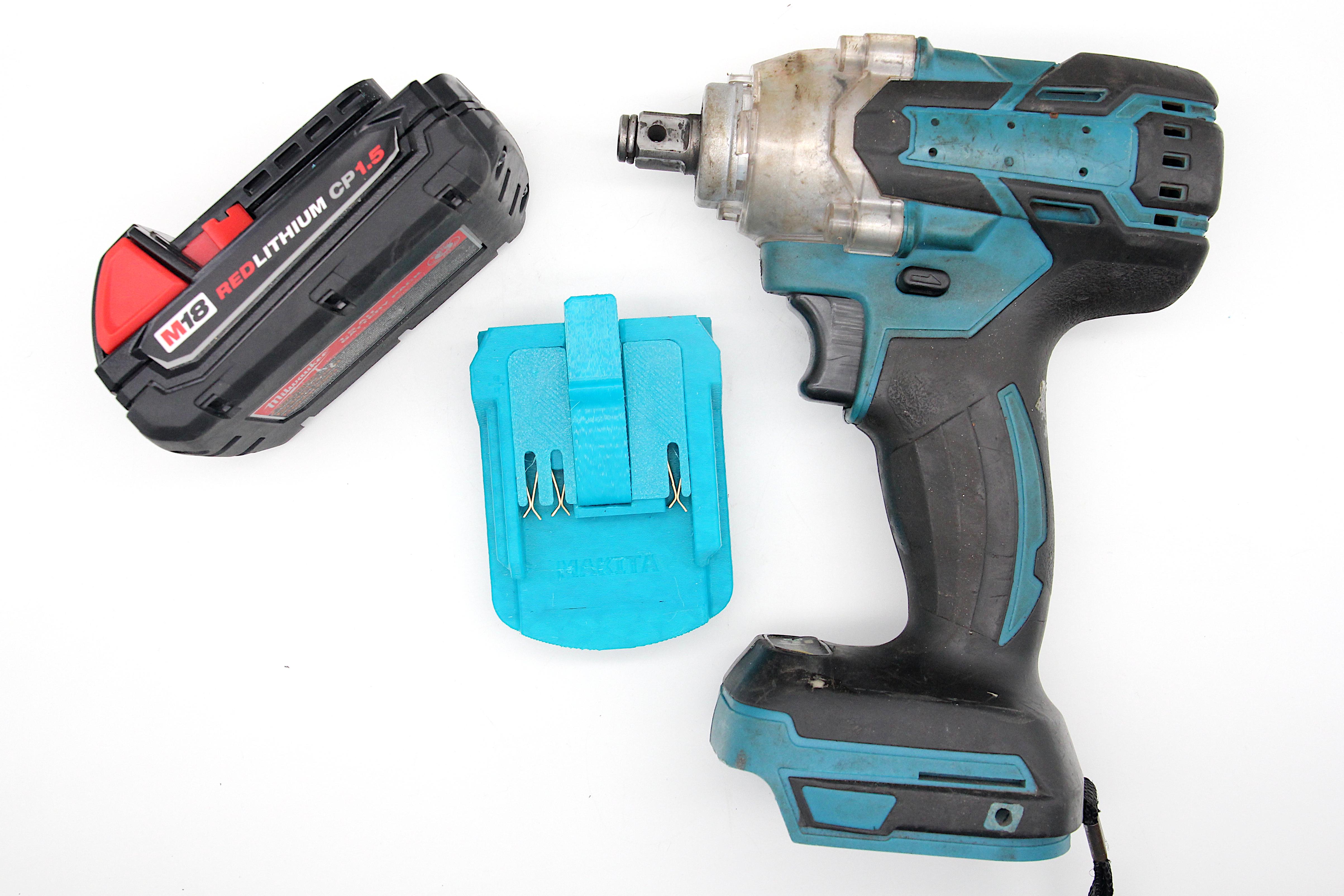 Переходник из аккумулятора Milwaukee на инструмент Makita/Procraft/Profitec/Texas/Stromo (mil-mak) - фото 6 Переходник из аккумулятора Milwaukee на инструмент Makita/Procraft/Profitec/Texas/Stromo (mil-mak) - фото 6