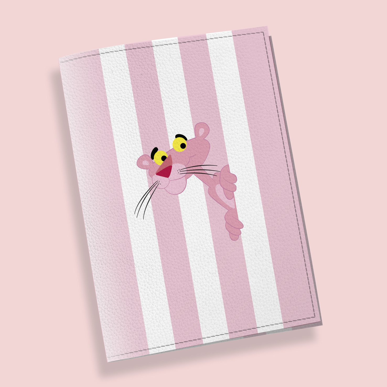 Обложка на паспорт The cover Pink panther 9,6x13,3 см (903002)