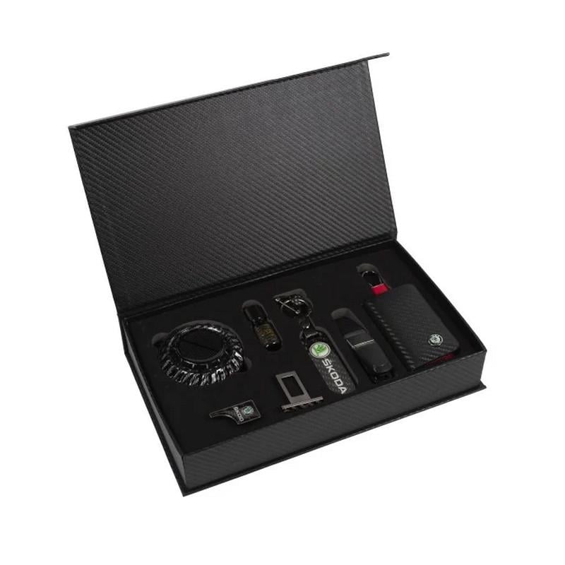 Подарочный набор для мужчин с логотипом Skoda 5в1 (4753-Leader)