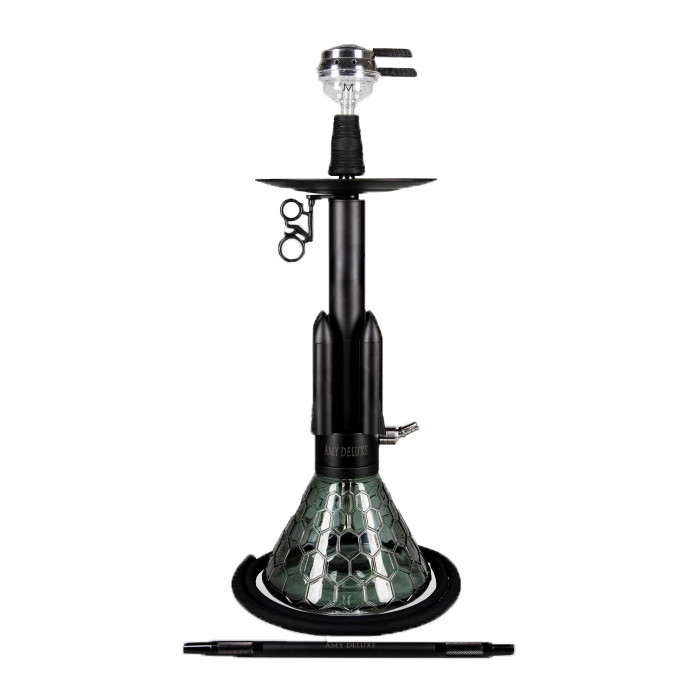 Кальян AMY Deluxe 067.01 Rocket на 1 персону 72 см Черный (717043760)