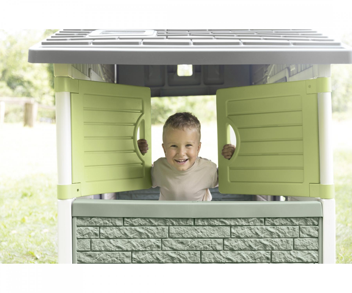 Домик детский игровой Smoby Life Друзья Эво с чердаком почтовым ящиком и окнами с 3-х лет (7600810208) - фото 5