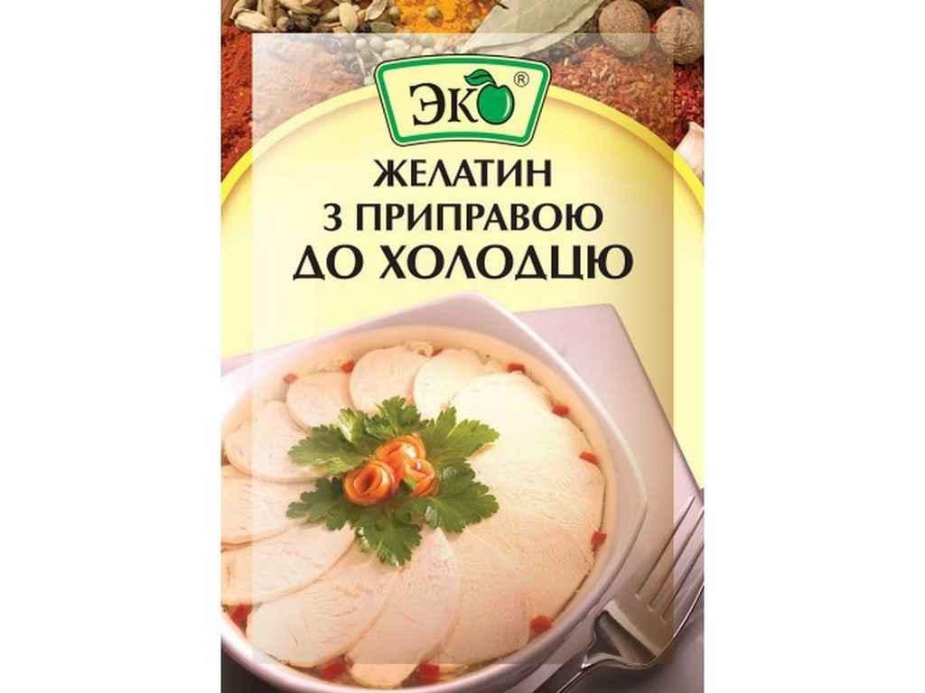 Желатин з приправою ЕКО до холодцю 20 г (277520)