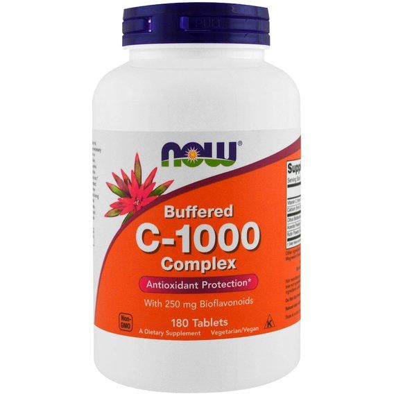 Витамин C NOW Foods Vitamin C-1000 180 Tabs