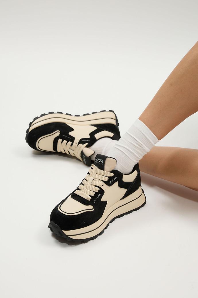 Кросівки жіночі демісезонні LONZA р. 38 Чорний (192210) - фото 5 Кросівки жіночі демісезонні LONZA р. 38 Чорний (192210) - фото 5