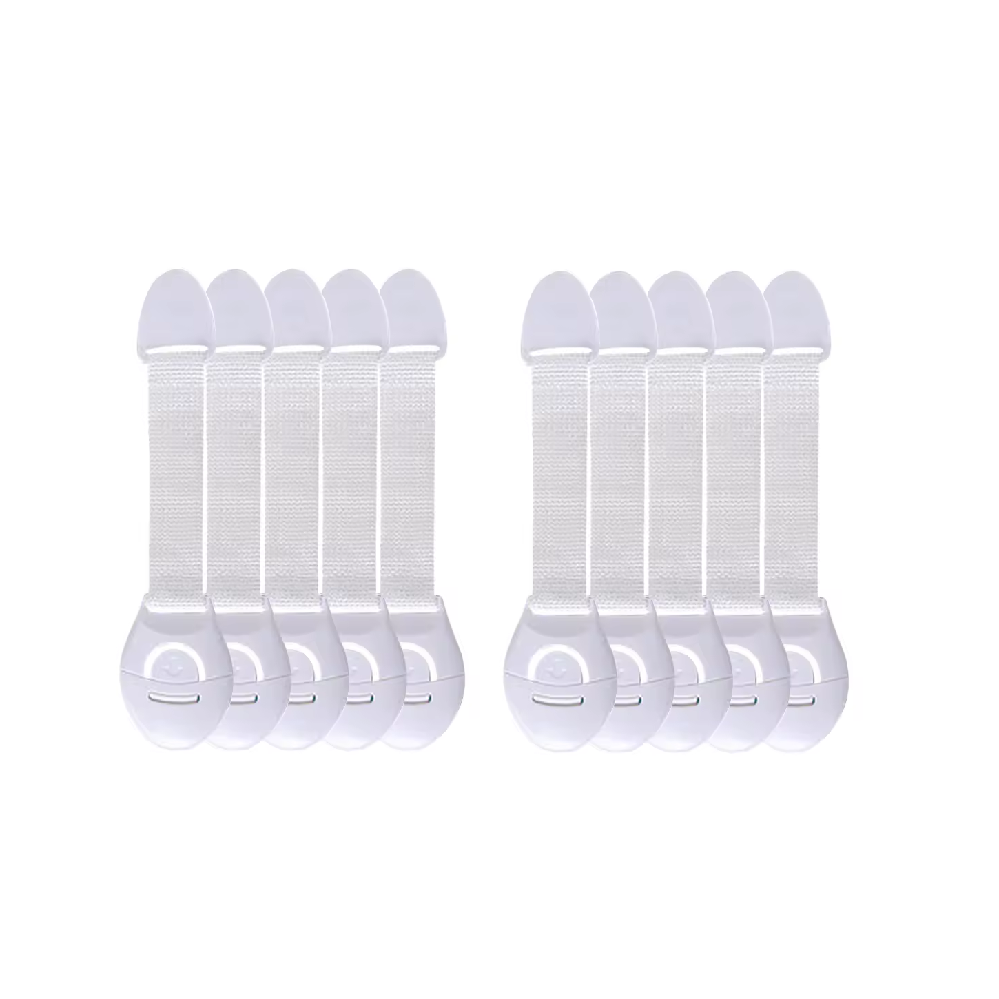 Замки захист від дітей 10 шт. Білий (U9391)