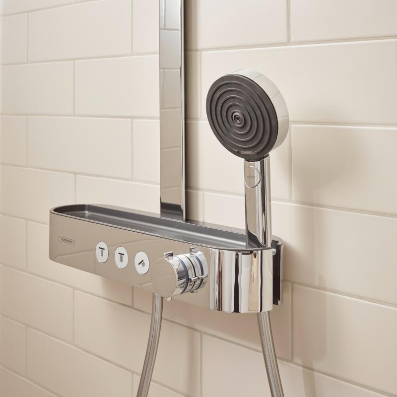 Душова система з термостатом Hansgrohe Pulsify EcoSmart 24241000 Хром (172892) - фото 7