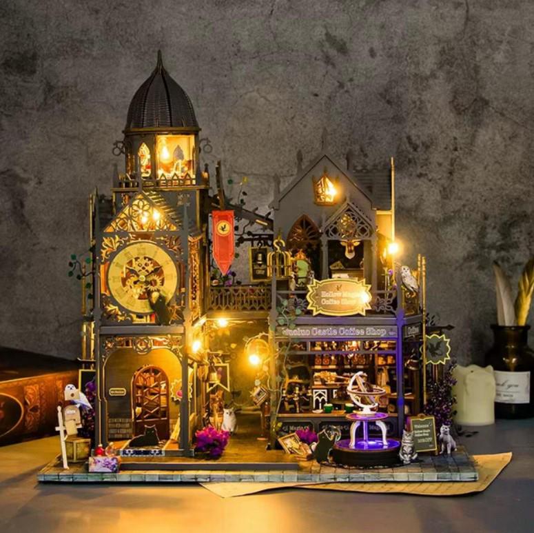 Конструктор-румбокс DIY House Magic Castle 24,5 х19 9х21 7 см (2104618648) - фото 5 Конструктор-румбокс DIY House Magic Castle 24,5 х19 9х21 7 см (2104618648) - фото 5