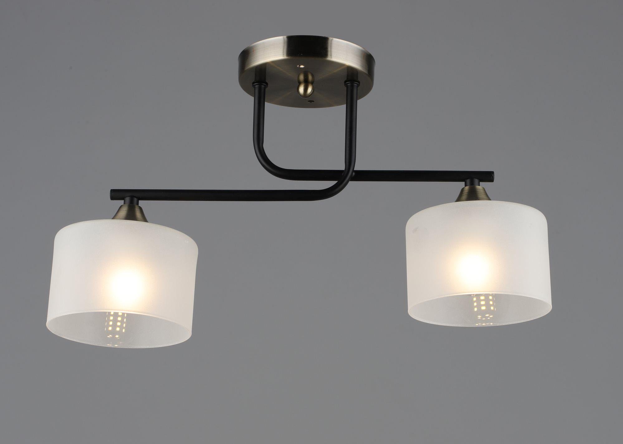 Люстра Valeso B A4417/2 Чорний/Бронзовий