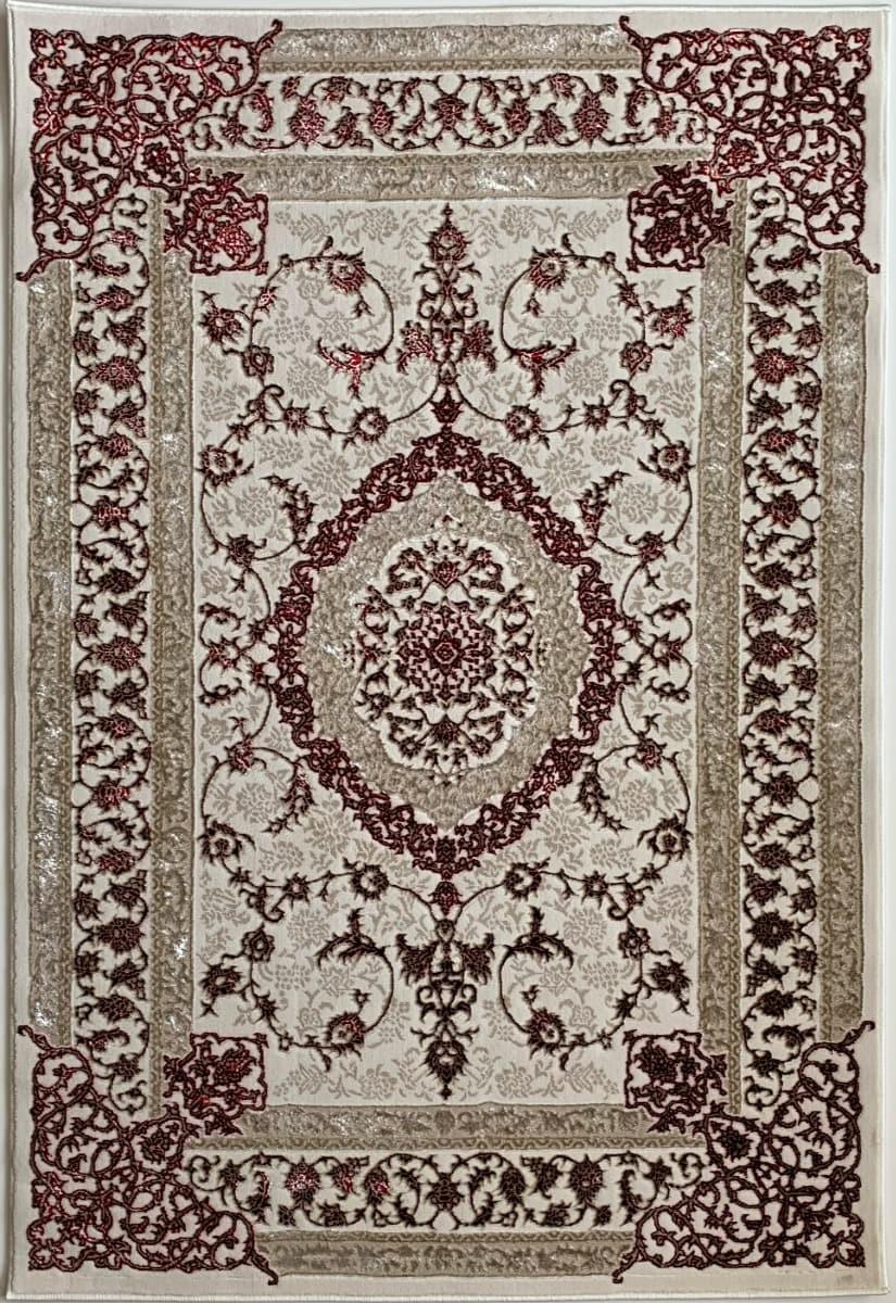 Ковер с коротким ворсом Palermo DM94E 150x230 см Burgundy (96671523)