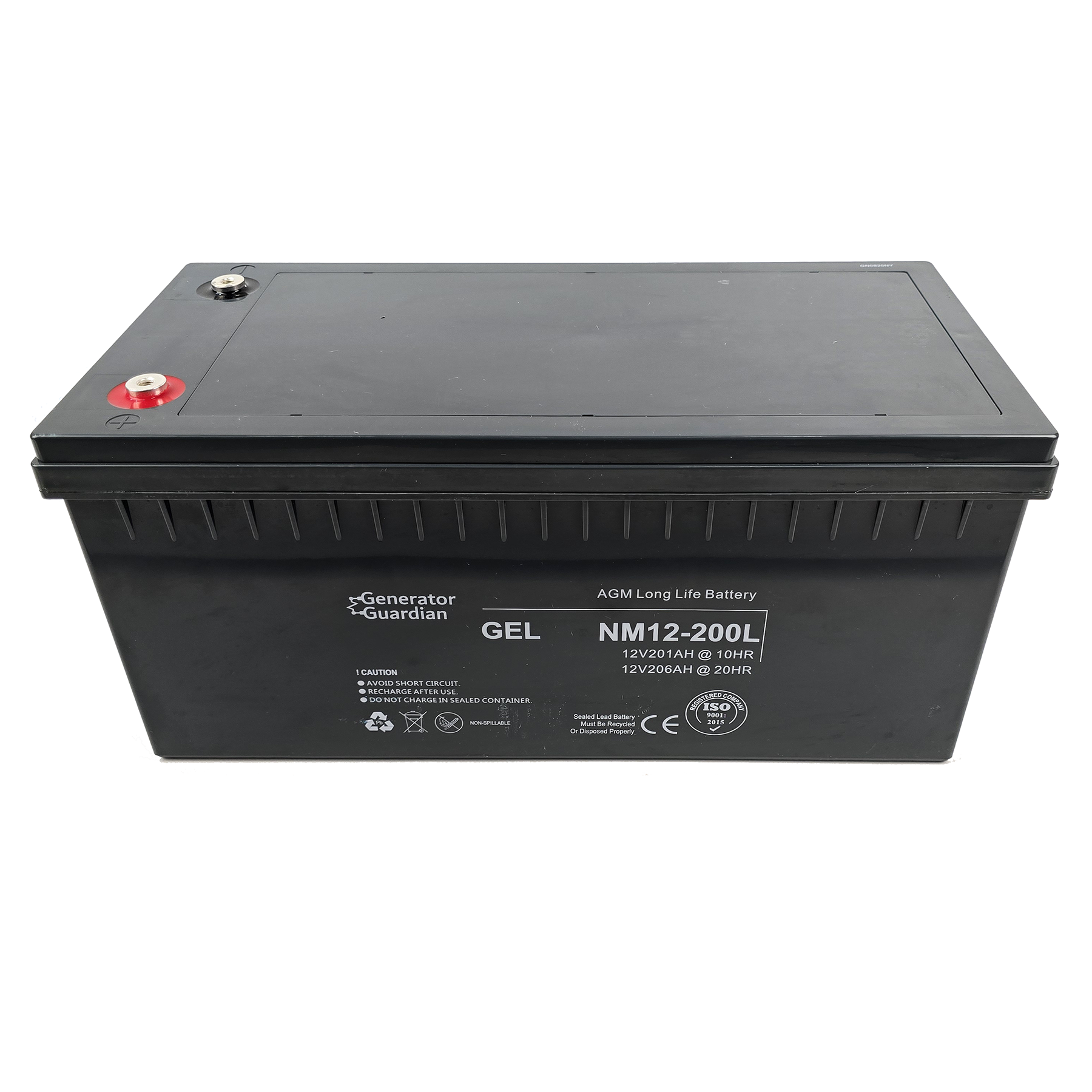 Акумуляторна батарея Generator Guardian NM12200L GEL 12V 200Ah 2560Wh
