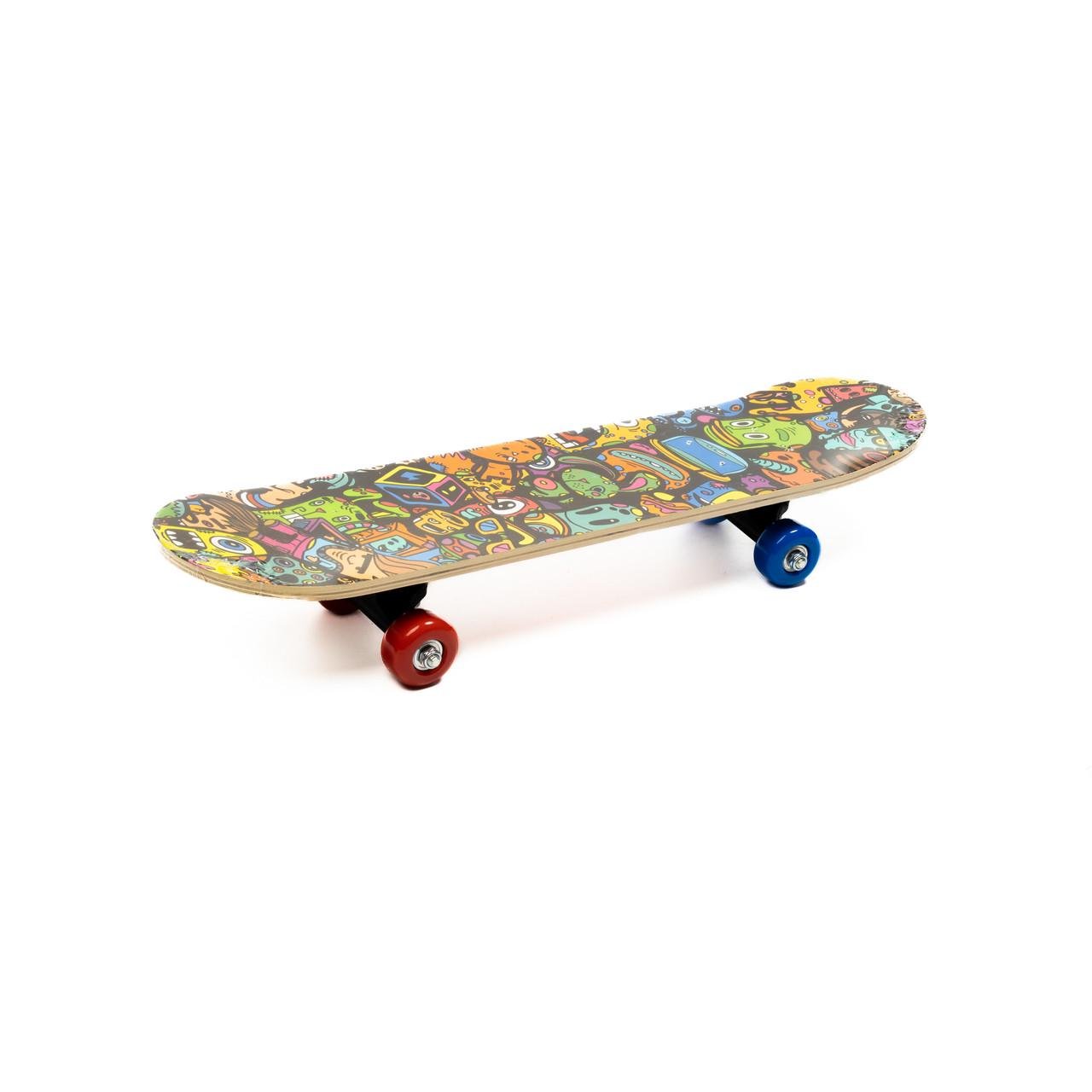 Скейтборд детский Profi MS 0323-4_8 деревянный 60х15 см пластиковая подвеска ПВХ колеса (1830906929)