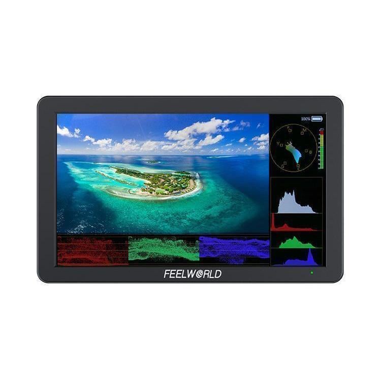 Монітор дисплей накамерний FeelWorld 6 дюймовий T6 450 cd/m2 HDMI 4K 1920x1080 IPS альмінієвий корпус (2819834335)