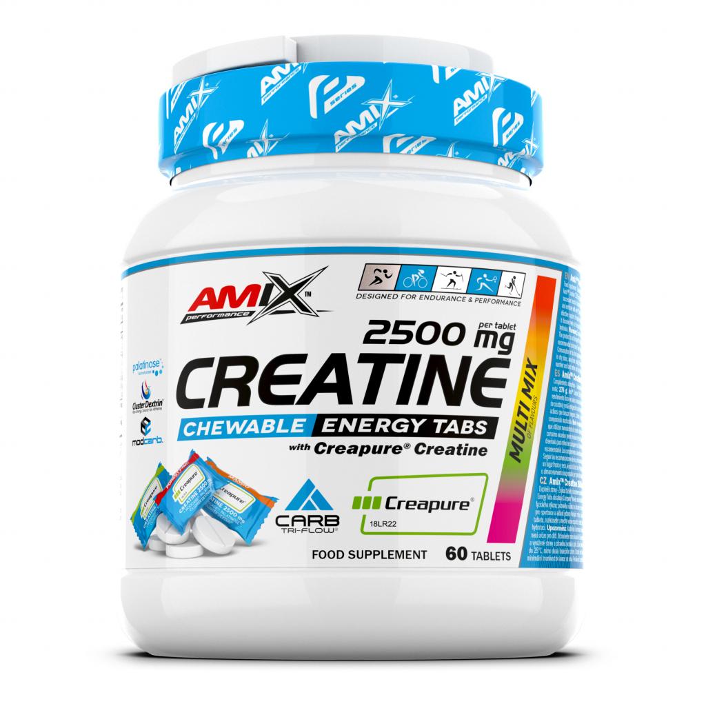 Креатин Amix Nutrition Creatine Creapure 2500мг Chewable Tabs Energy 60 табл. Креатин Amix Nutrition Creatine Creapure 2500мг Chewable Tabs Energy 60 табл.