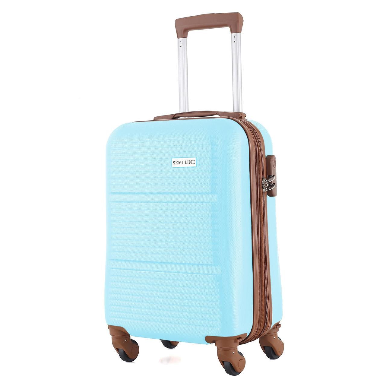 Чемодан SEMI LINE 18" S Bright Blue (T5640-1)
