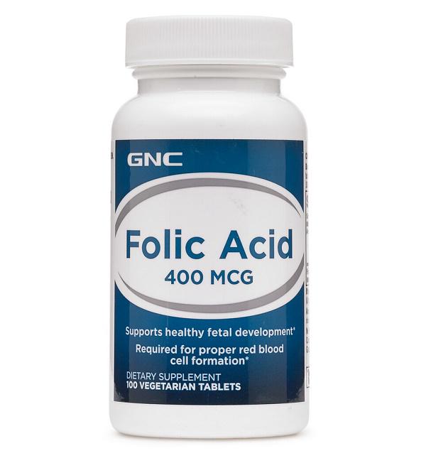 ᐉ Фолиевая кислота GNC Folic Acid 400 мг 100 Tabs
