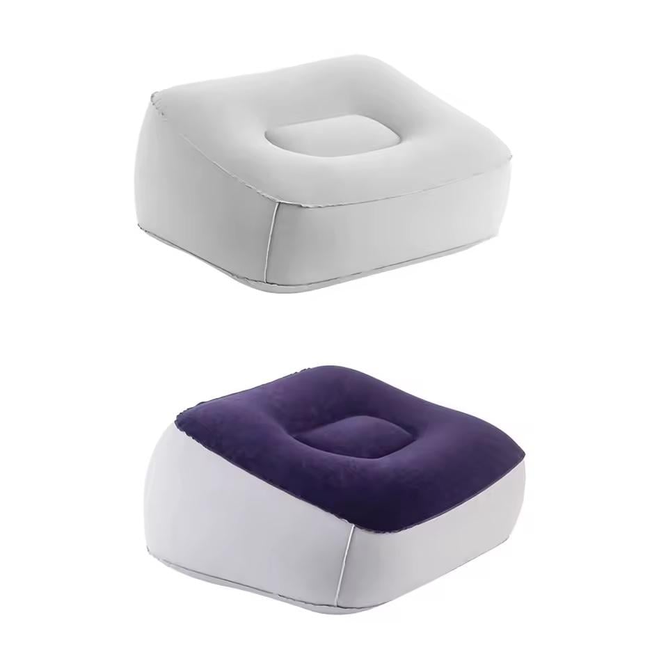 Подушка під ноги для дому та дороги надувна 2 шт.