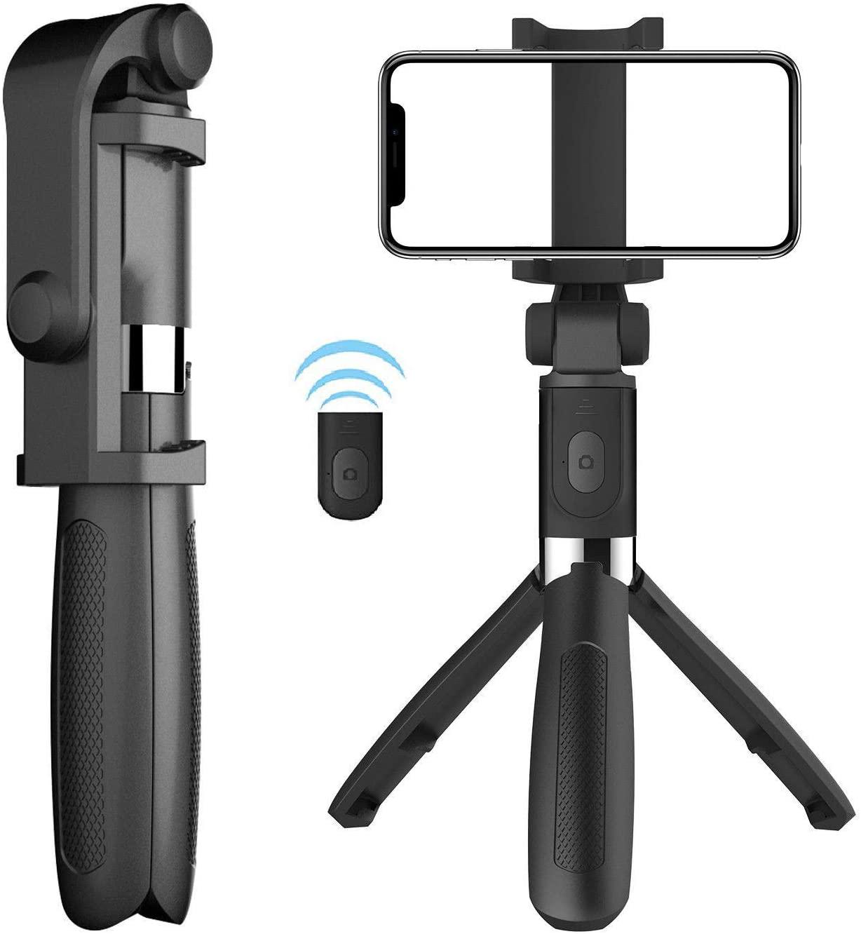 Селфи-палка трипод Usams L01s для телефонов с Bluetooth-пультом 18,6-70 см - фото 3 Селфи-палка трипод Usams L01s для телефонов с Bluetooth-пультом 18,6-70 см - фото 3