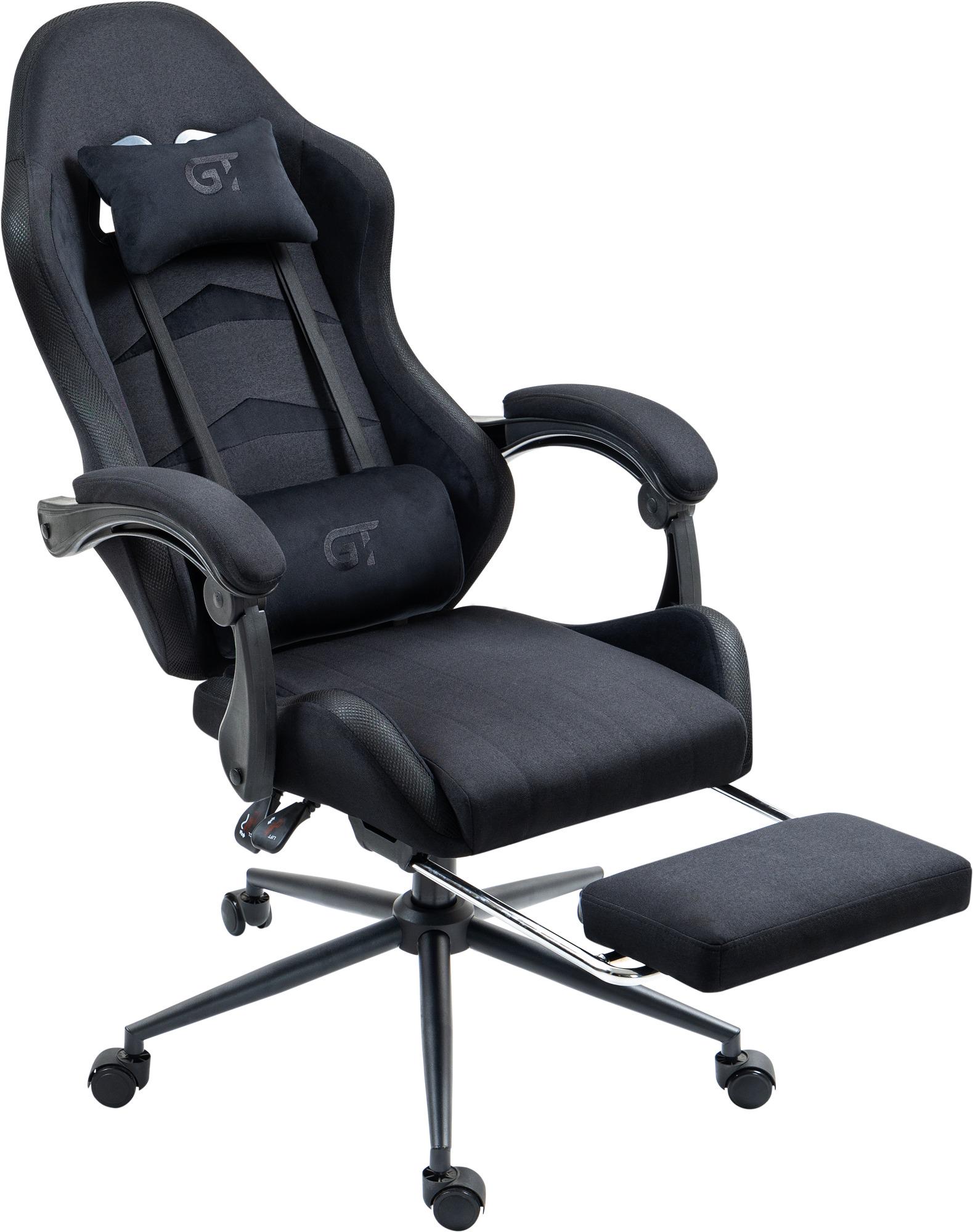 Кресло геймерское GT Racer X-2325 Fabric Black L - фото 7