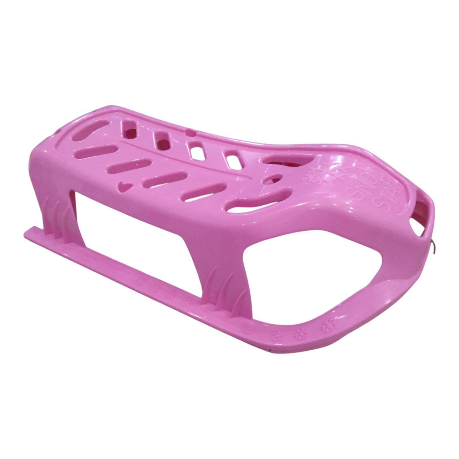 Санки дитячі без спинки Marmat Snow Star Рожевий (11101) - фото 3