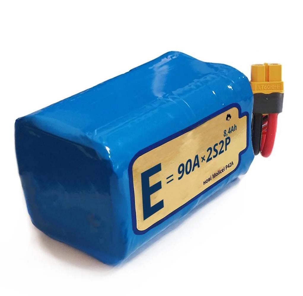 Батарея акумуляторна Moliсel 21700-P42A 2S2P Energy Life 8400 мАч Li-Ion 10AWG XT90S-F (001) Батарея акумуляторна Moliсel 21700-P42A 2S2P Energy Life 8400 мАч Li-Ion 10AWG XT90S-F (001)