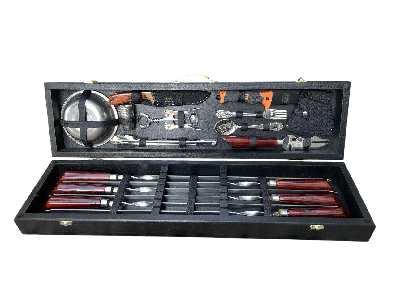 Набір шампурів Лісник 3 у кейсі