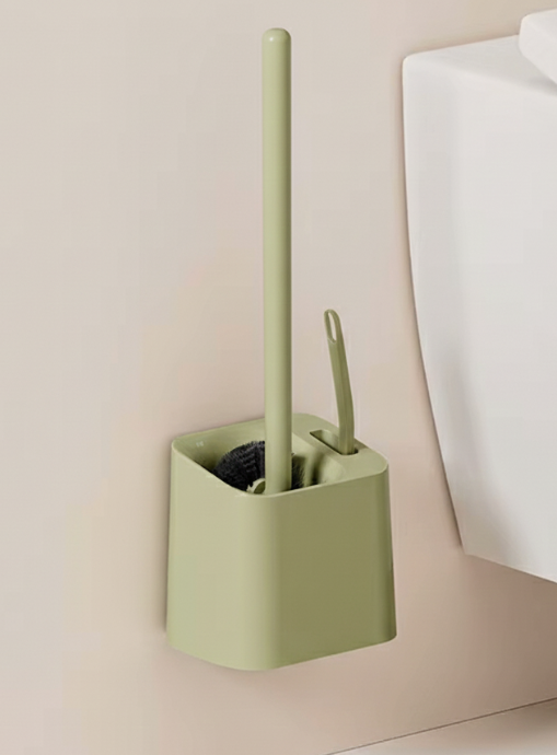 Йоржик для унитаза Uforu DB2436 с двумя щетками Зеленый (31266849)