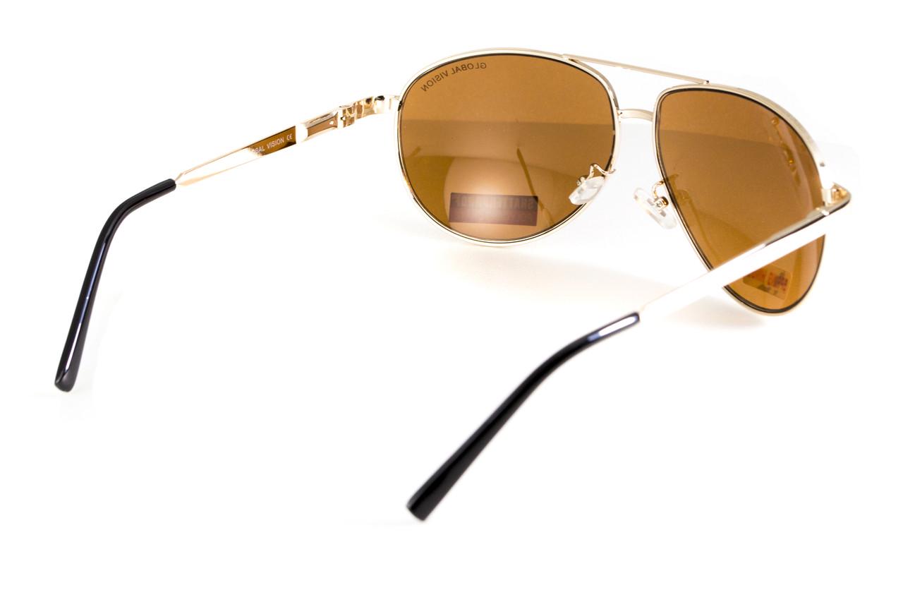 Очки защитные Global Vision Aviator-4 Коричневый (69961757984321) - фото 7 Очки защитные Global Vision Aviator-4 Коричневый (69961757984321) - фото 7