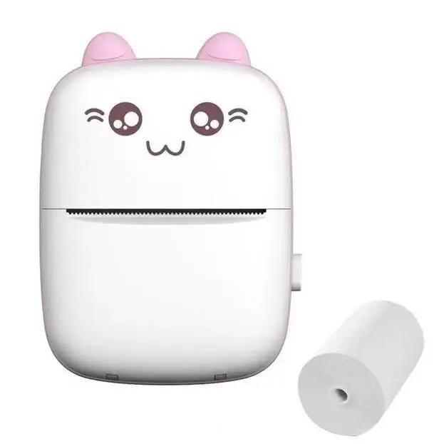 Принтер детский с термопечатью Mini Printer портативный (2152174191)
