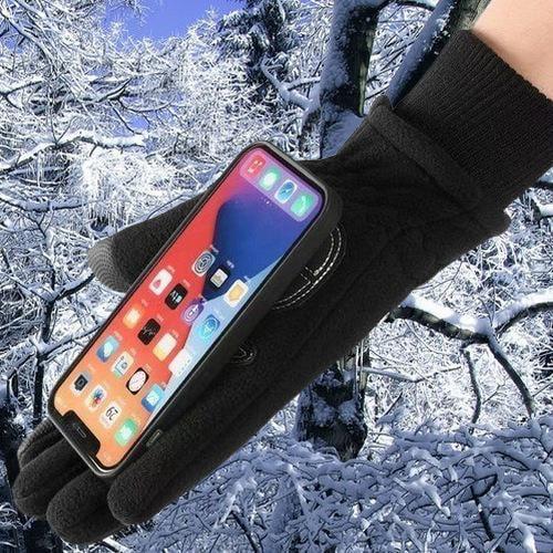 Рукавички зимові універсальні STORM N703 р. 8/M сенсор/водовідштовхувальні/антиковзкі/фліс Чорний (n_703_black_m) - фото 3 Рукавички зимові універсальні STORM N703 р. 8/M сенсор/водовідштовхувальні/антиковзкі/фліс Чорний (n_703_black_m) - фото 3