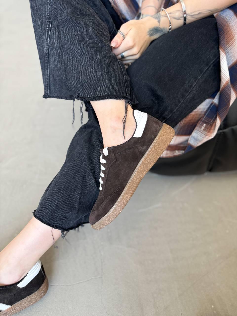 Кеди жіночі Maya Shoes р. 38 Шоколадний (3021) - фото 13 Кеди жіночі Maya Shoes р. 38 Шоколадний (3021) - фото 13