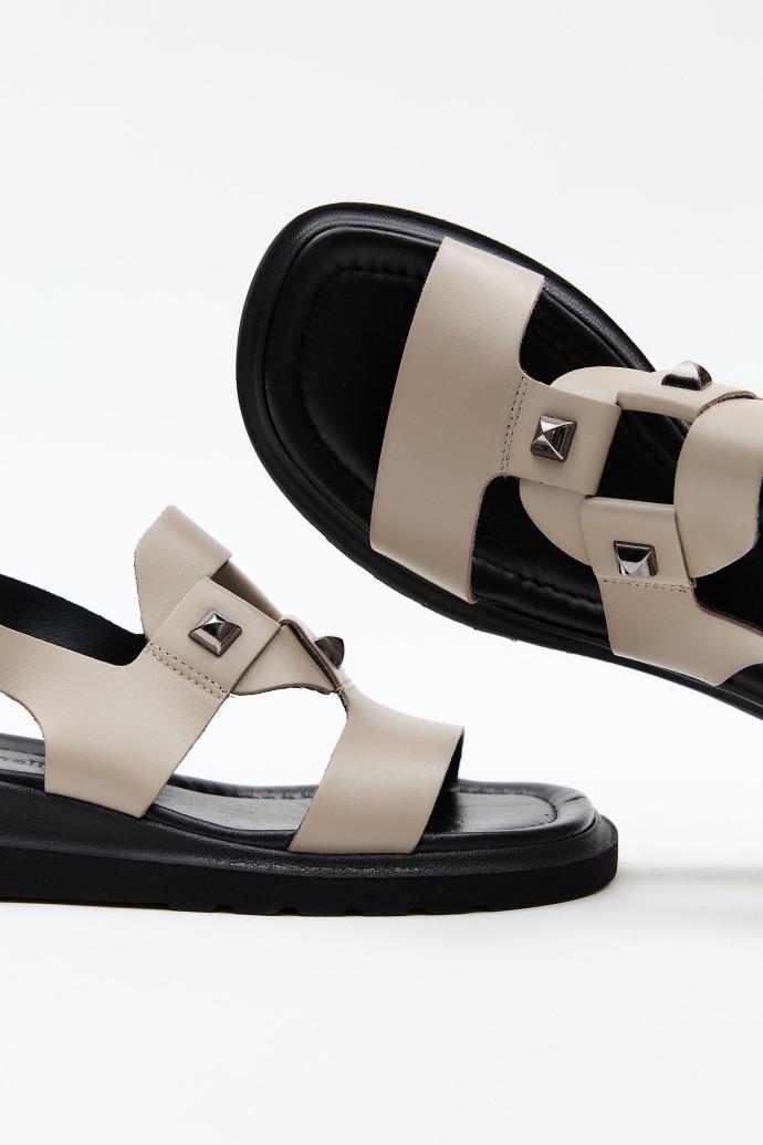 Босоніжки жіночі Fabio Monelli 201407 р. 36 Бежевий (21702_36) - фото 5