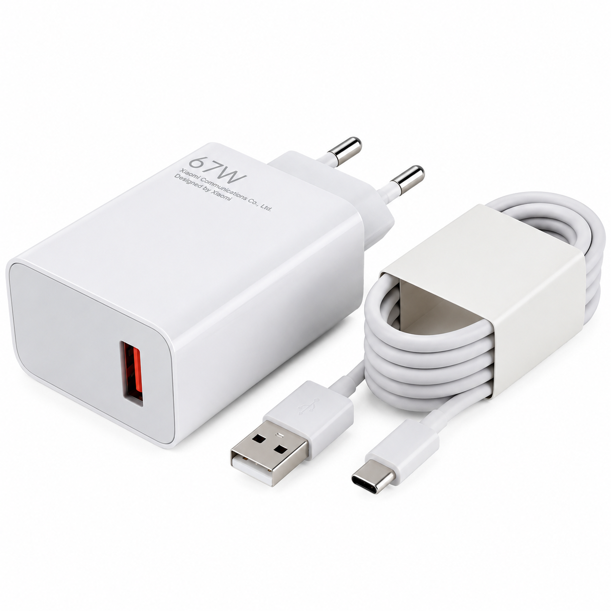 Зарядное устройство 67 Вт с кабелем USB и функцией быстрой зарядки (1016-391-00) Зарядное устройство 67 Вт с кабелем USB и функцией быстрой зарядки (1016-391-00)