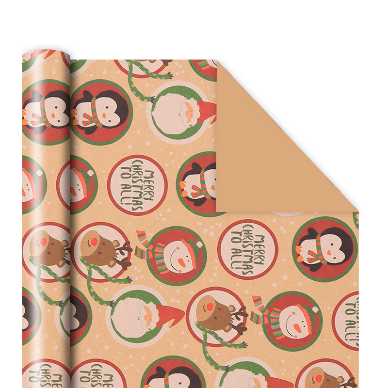 Бумага упаковочная Lesko PPW PAPER PZ046-6 Merry Christmas To All Бумага упаковочная Lesko PPW PAPER PZ046-6 Merry Christmas To All