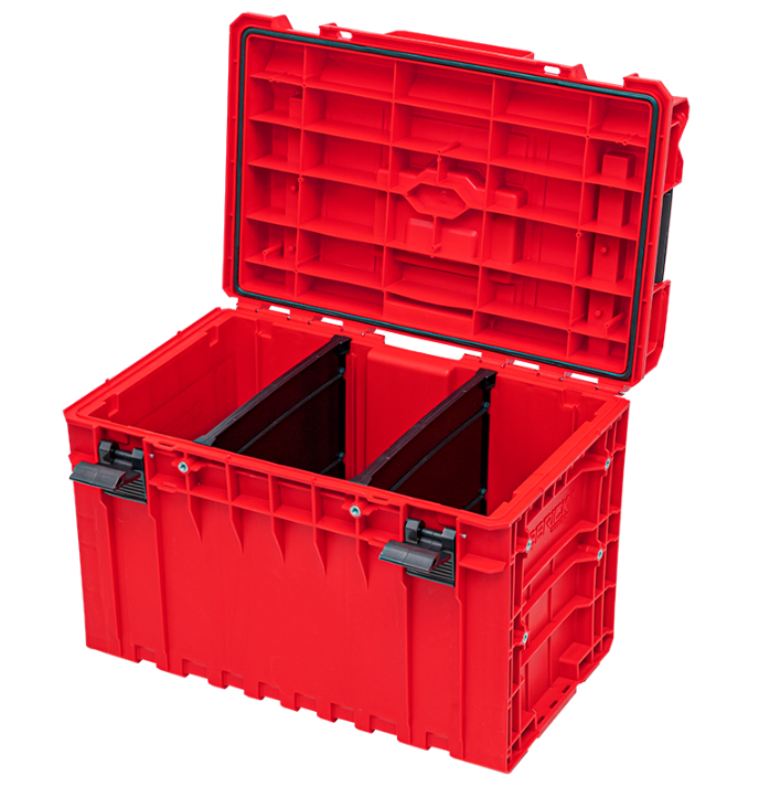 Ящик для инструмента Qbrick System ONE Ultra HD RED 450 2,0 TECHNIK модульный водонепроницаемый 585х385х345/425 мм