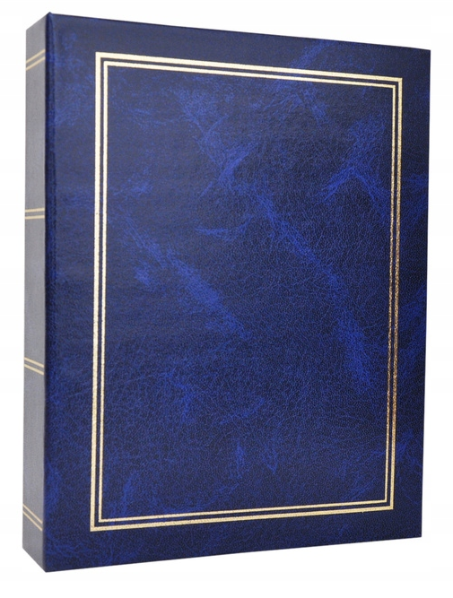 Фотоальбом Gedeon CLASSIC Blue/B с черными страницами на 100 фото 10х15 см (28425644)