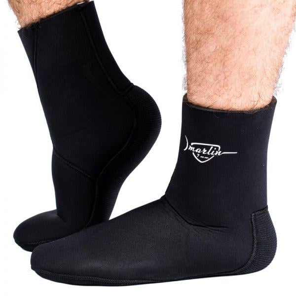Неопреновые носки Marlin Anatomic Duratex 3 мм р. 38-39