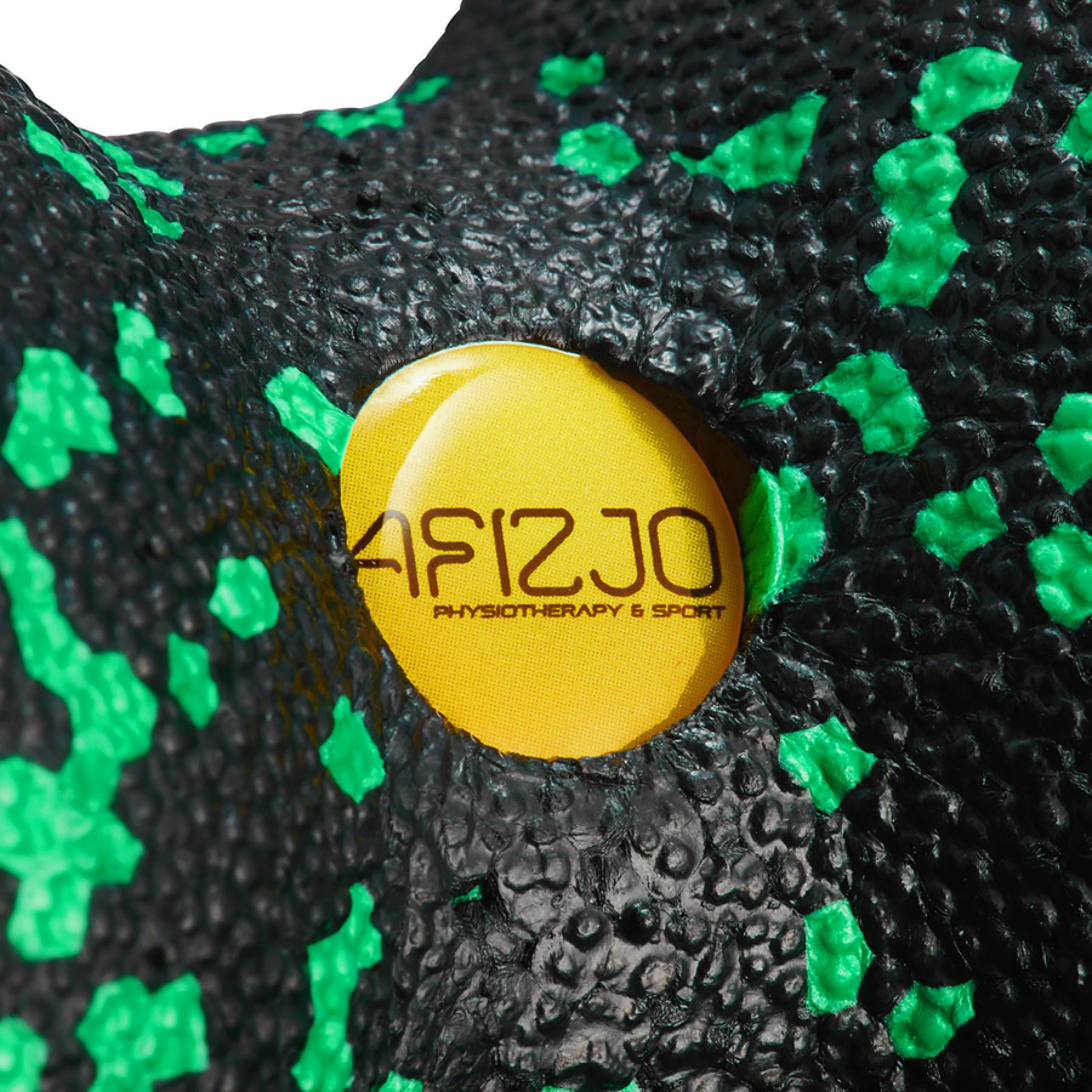 Массажный мяч двойной 4FIZJO EPP DuoBall 8 см Black/Green (20733) - фото 2