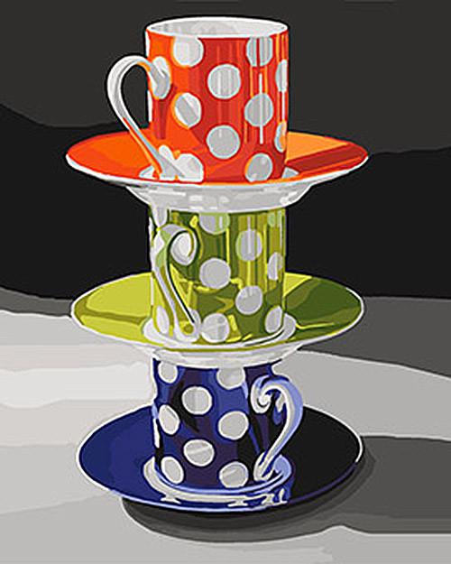 Картина по номерам Ідейка Фарфоровая башня 40х50 см (KHO5549)