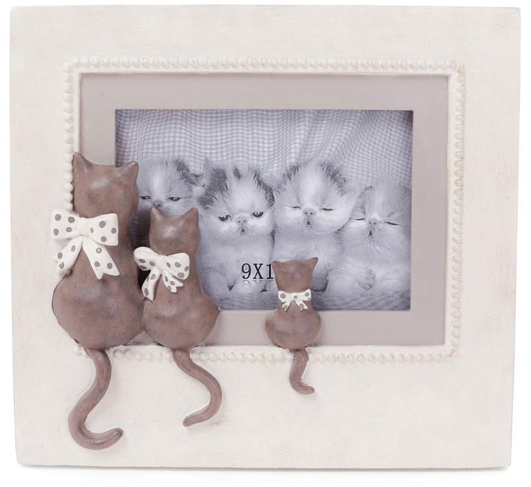 Фоторамка Сімейка котів 9х13 см настільна (BD-447-327)
