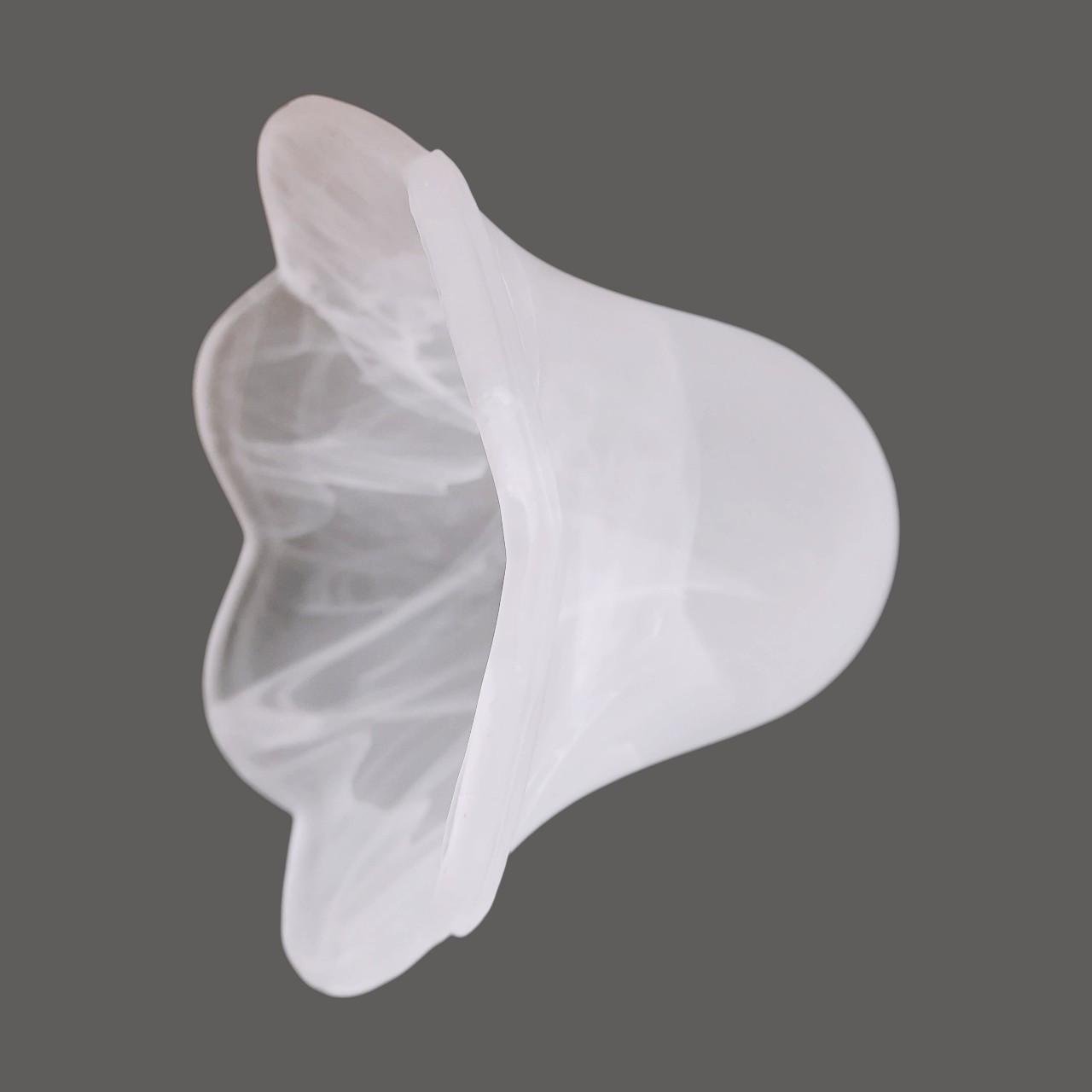 Плафон тюльпан Е14 Белый мраморный - фото 3