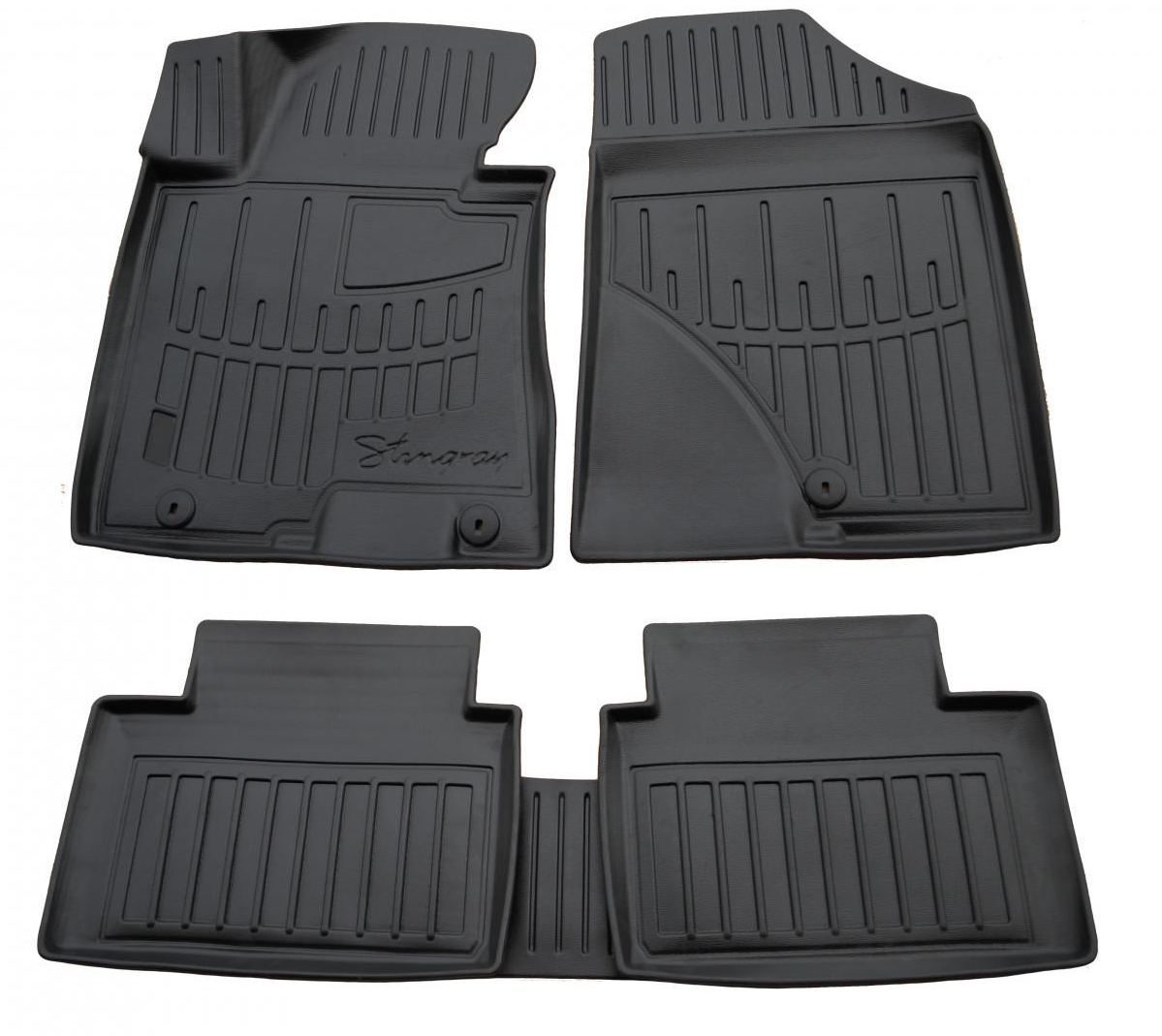 Коврики в салон 3D KIA Ceed II 2012-2018 с бортом ТЕП 5 шт. (5010045)