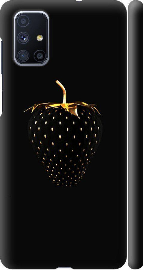 Чехол на Samsung Galaxy M51 M515F Черная клубника (3585m-1944-42517)