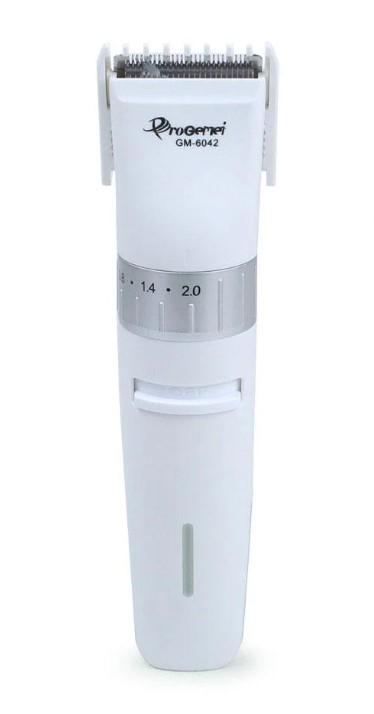 Машинка для стрижки волос Gemei GM-6042 аккумуляторная Белый (ws37193-1) Машинка для стрижки волос Gemei GM-6042 аккумуляторная Белый (ws37193-1)